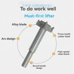 Woodworking hole opener 90mm