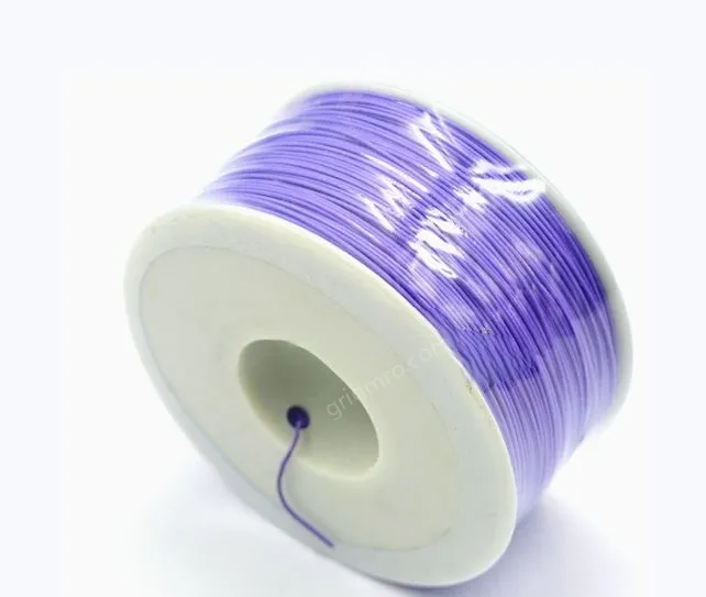 30AWG UL1423 High Temperature Tinned Wire Purple