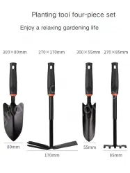 Five-tooth rake + dual-purpose nail rake hoe