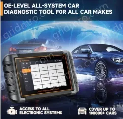 FOXWELL NT809TS OBD2 Automotive Full System Diagnostic Bidirectional Test TPMS Learn