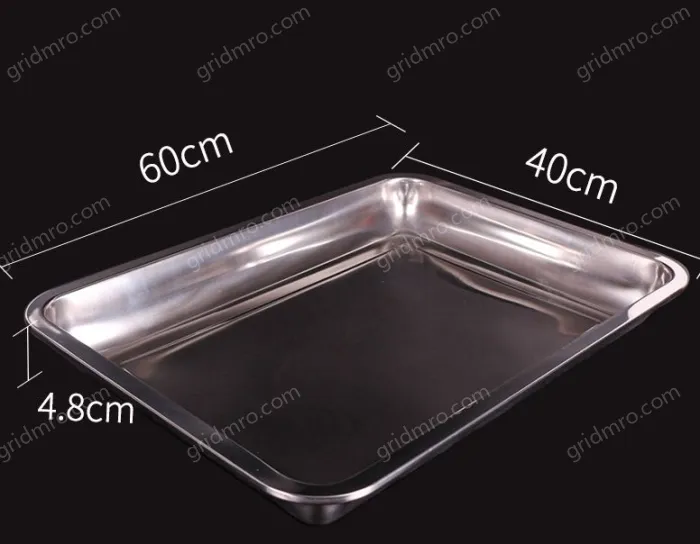 Lab trays Stainless steel (large deep)