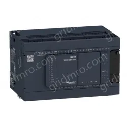 TM241C24R logic controller, Modicon M241, 24 IO, relay