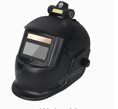 Darkening mask, true color, anti-glare, anti-splash, solar-powered automatic darkening welding protective mask, lightweight labor protection head-mounted protective mask