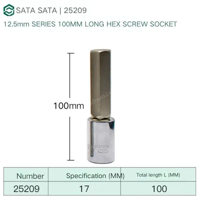 Dafei 17mm with a total length of 100mm-25209