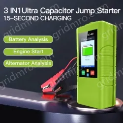 Jiedai Automotive Emergency Starting Power Supply Three in One 12V Large Capacity Generator Performance Testing Battery Tester