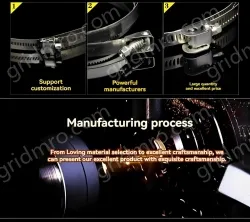 Half-steel cross buckle 13-19