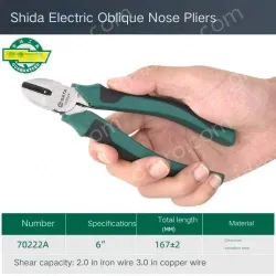 6" diagonal pliers stripper 70222A