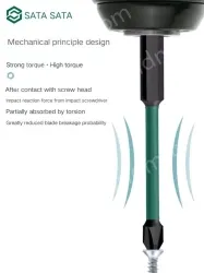 2Pcs single head cross #2/slotted 6mm total length 50mm-05429