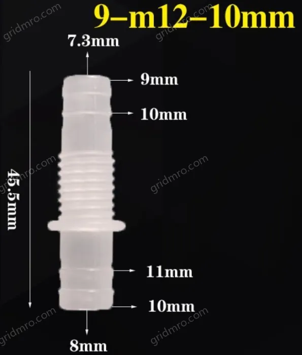 9-M12-10-Feed-through plastic connectors