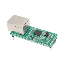 Low-cost serial-to-Ethernet module