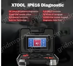 XTOOL IP616 OBD2 Scanner Automotivo Car Diagnostic Tools