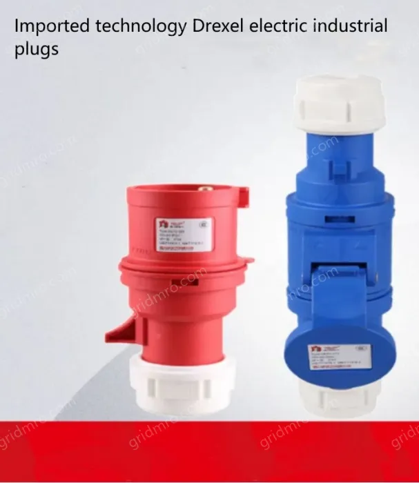 16A 5 pole 415V receptacle for concealed installation