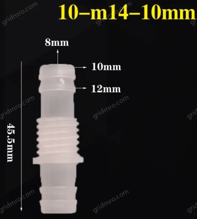 10-M14-10-Feed-through plastic connectors