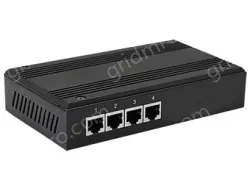 UOTEK 10/100M to 4 Ports RS-232/485/422 Serial Device Server