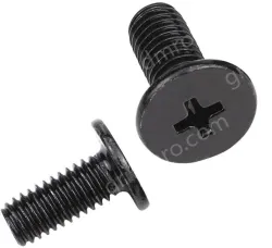 Carbon steel thin head screws M1.4*6*2.5