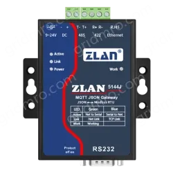MQTT+JSON to Modbus gateway
