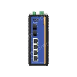 [Gigabit 2 Optical 4 Electrical] Ring Network Management Industrial Switch