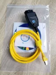 Square with CD E-SYS ENET For ICOM BMW F Series Car Brush Hidden Wire with Full Set CD V50.3