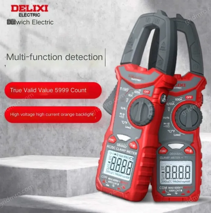 DE66D AC & DC current measurement with NCV