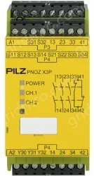 PNOZ X3P 24VDC 24VAC 3n/o 1n/c 1so