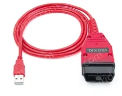 VAG KKL 409 for Volkswagen 409.1 Dual Real 9241A Red Board Diagnostic Cable FT232RL